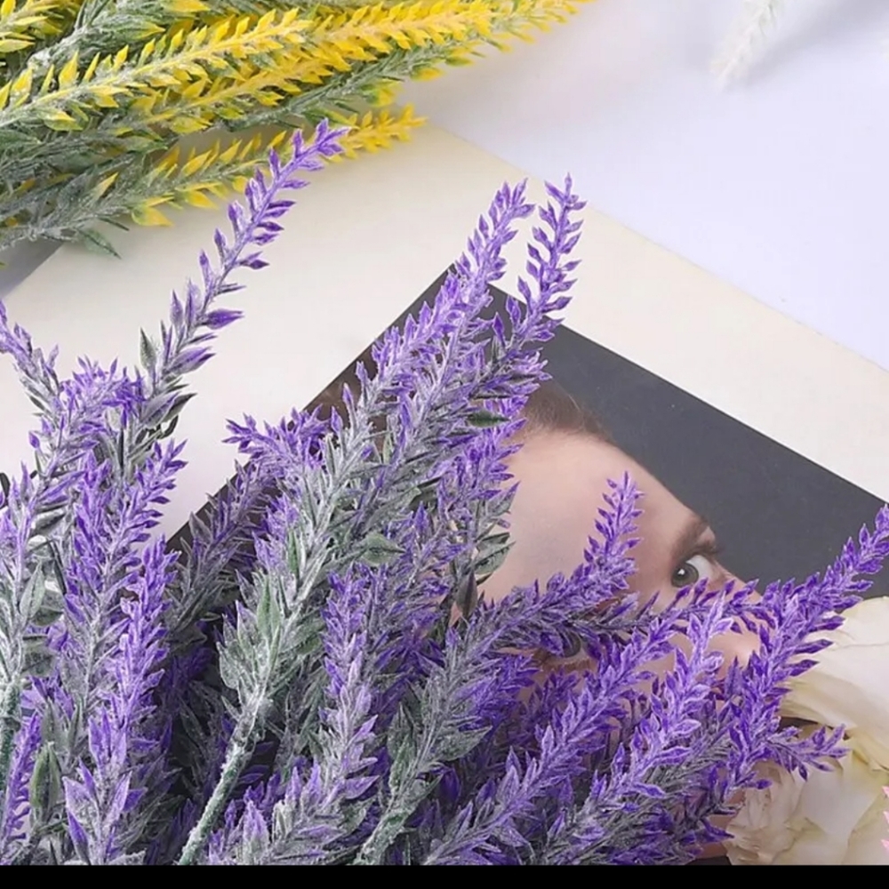 Faux lavendar 5pcs